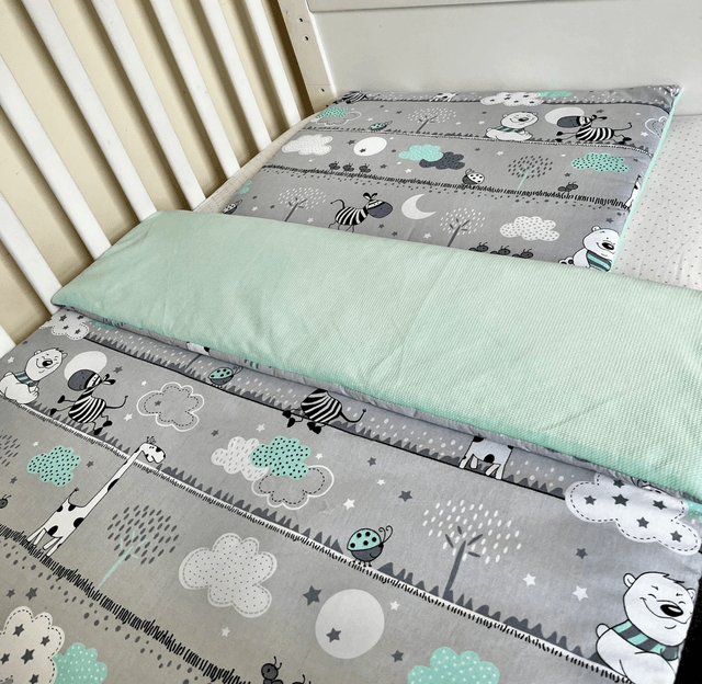 Dreamy Night Animal | Kids Blanket Set