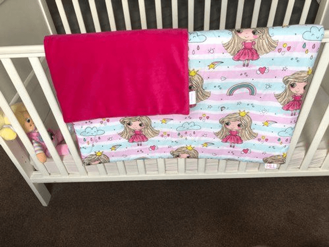 Rainbow Princess | Kids Blanket Set