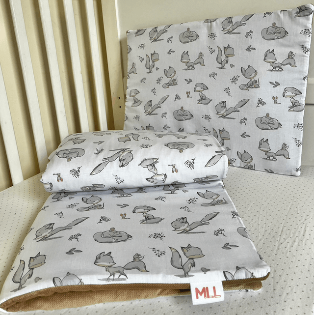 Little Fox & Friends | Kids Blanket Set