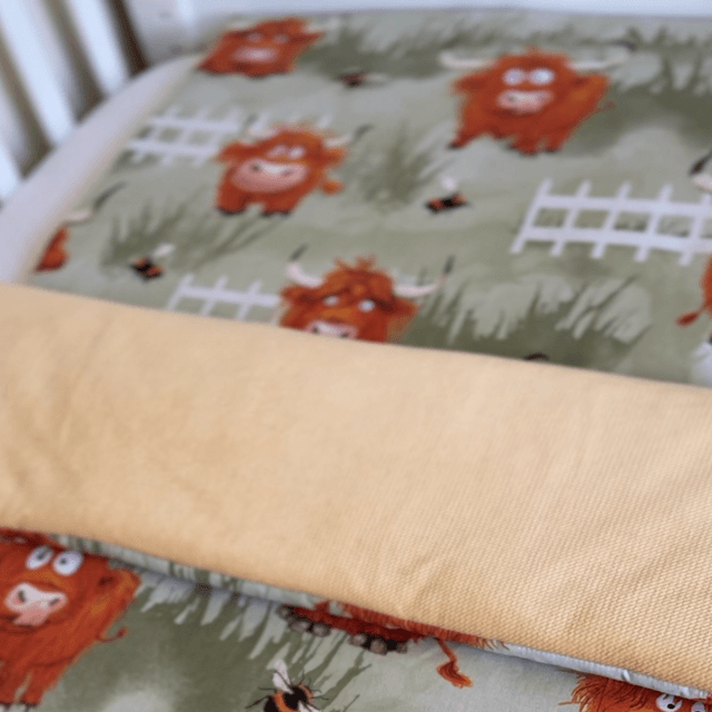 Highland Cows | Kids Blanket Set