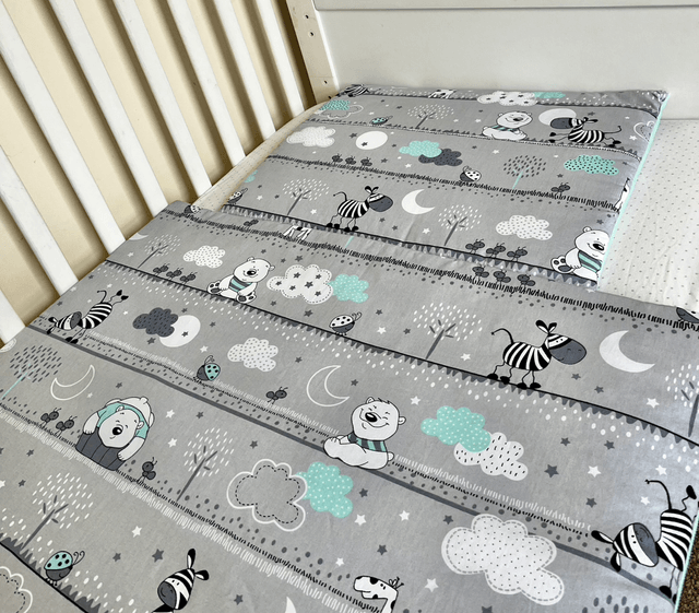 Dreamy Night Animal | Kids Blanket Set
