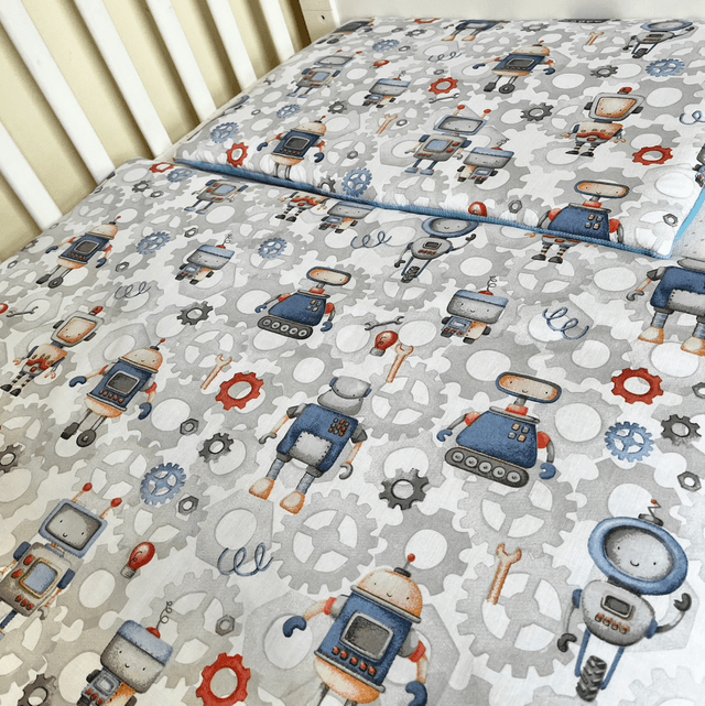 Robot Buddies | Kids Blanket Set
