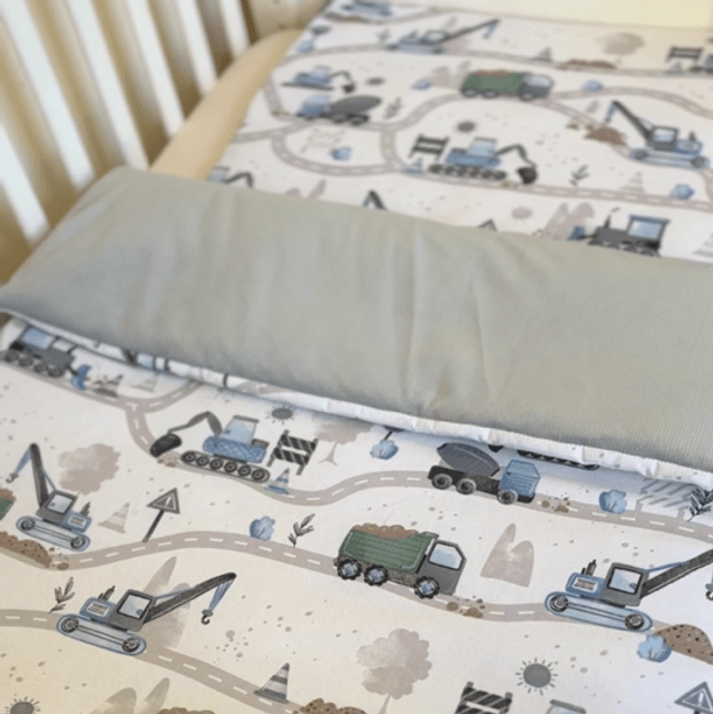 Construction Zone Dreams | Kids Blanket Set