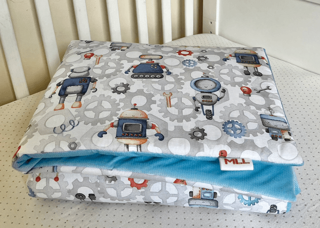 Robot Buddies | Kids Blanket Set