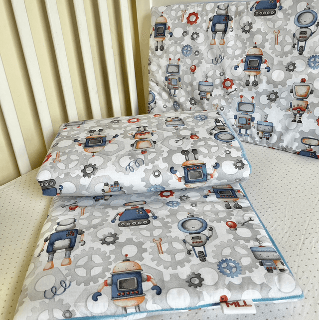 Robot Buddies | Kids Blanket Set